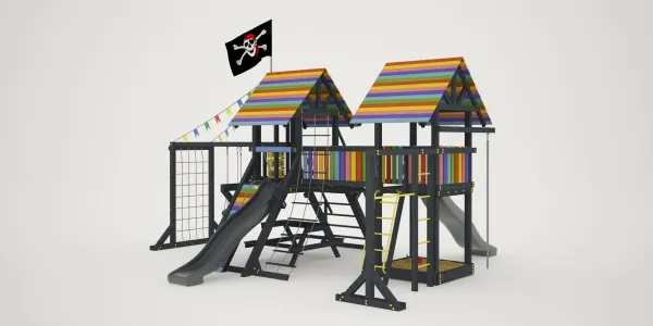 Детская площадка Савушка 1 (BLACK EDITION)