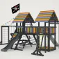 Детская площадка Савушка 1 (BLACK EDITION)
