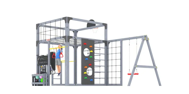 Детская площадка Савушка КУБ-6 (Серый)