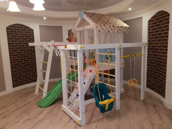 Игровой комплекс Савушка Baby 5 голубой