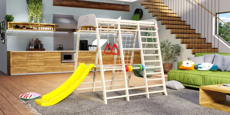 Детская игровая площадка Савушка Непоседа 5 oak