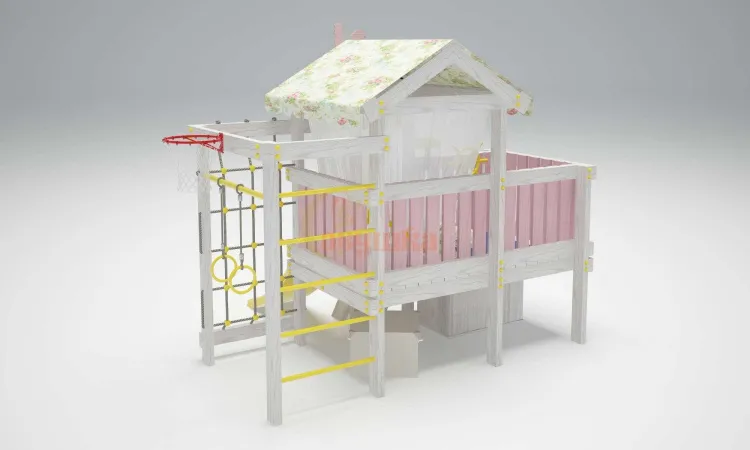 Игровой комплекс Савушка Baby 3 розовый