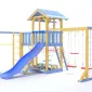 Детская игровая площадка Савушка 15 (Color-2) Детская игровая площадка Савушка 15 (Color-2)