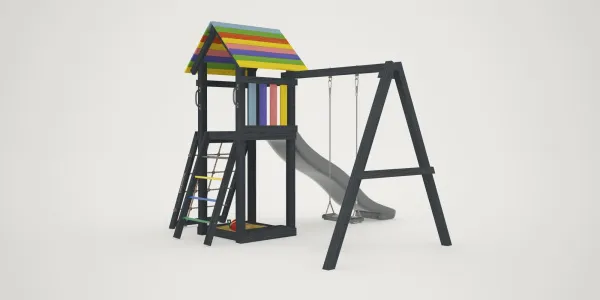 Детская площадка Савушка 7 (BLACK EDITION)