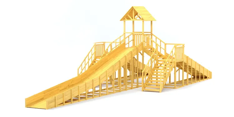 Зимняя горка Савушка Зима Wood 11 Зимняя горка Савушка Зима Wood 11