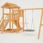 Детская площадка Савушка Мастер 2 с качелями Гнездо 1 метр