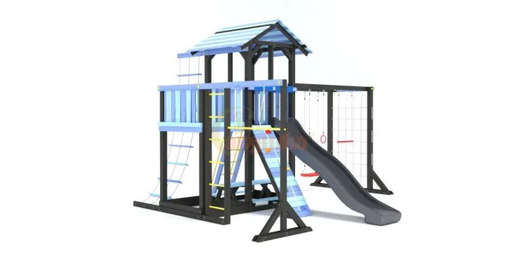 Детская игровая площадка Савушка 15 (Color-3)