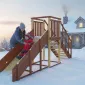 Зимняя горка Савушка Зима 2 (скат 3м)