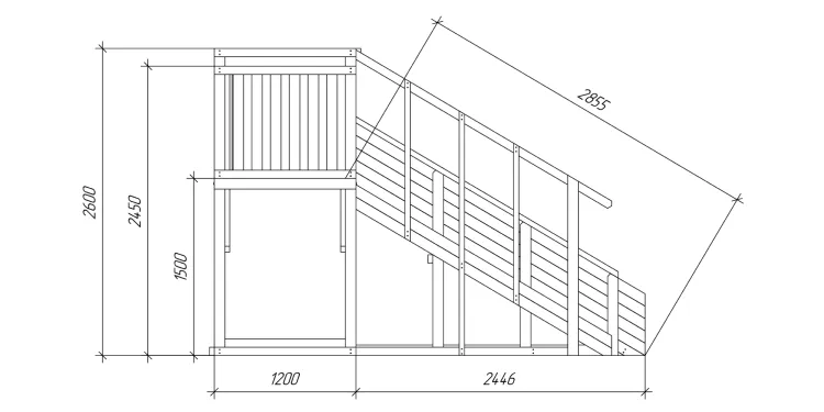 Зимняя горка Савушка Зима Wood 4 Зимняя горка Савушка Зима Wood 4