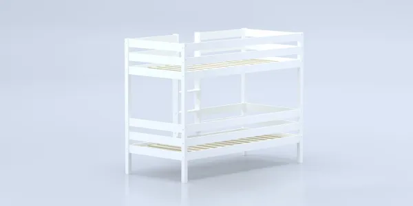 Кровать Савушка-05, 2-ярусная, 80х160, WHITE (белый) Кровать Савушка-05, 2-ярусная, 80х160, WHITE (белый)