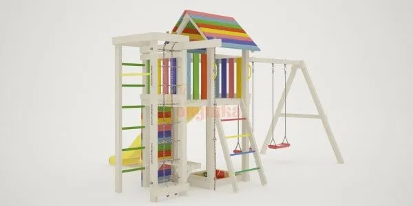 Детская площадка Савушка Мастер 10 (White Color) Детская площадка Савушка Мастер 10 (White Color)