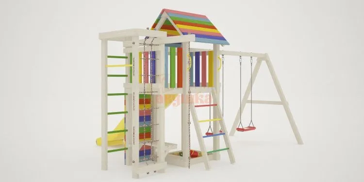 Детская площадка Савушка Мастер 10 (White Color)