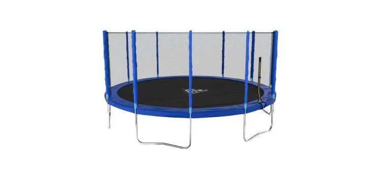 Батут DFC Trampoline Fitness с сеткой 16ft