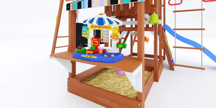 Детская площадка Савушка TooSun (Тусун) 9 (синий)