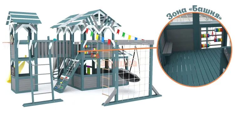 Детская площадка Савушка PlayHouse-5