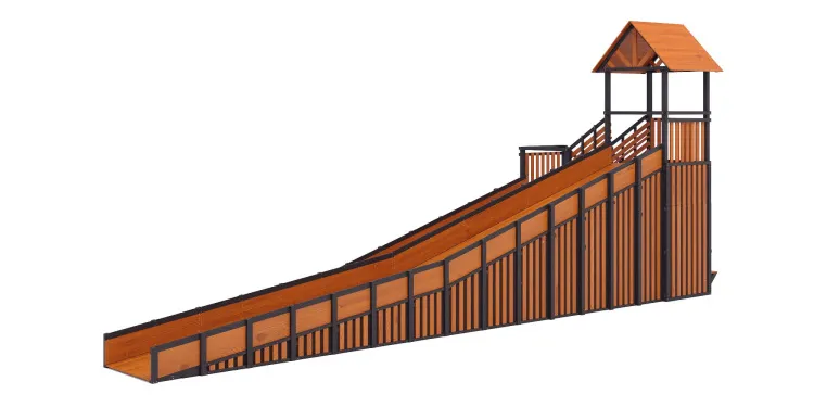 Зимняя горка Савушка Зима 14/1 (Black Edition) с кладовой