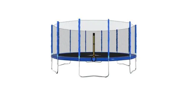 Батут DFC Trampoline Fitness с сеткой 16ft Батут DFC Trampoline Fitness с сеткой 16ft