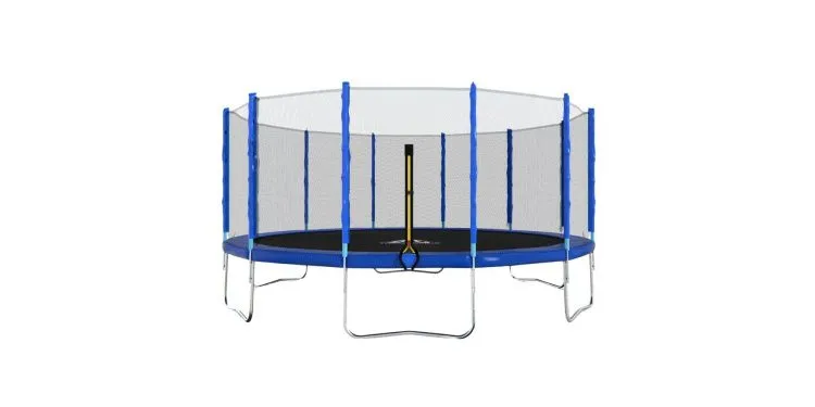 Батут DFC Trampoline Fitness с сеткой 16ft