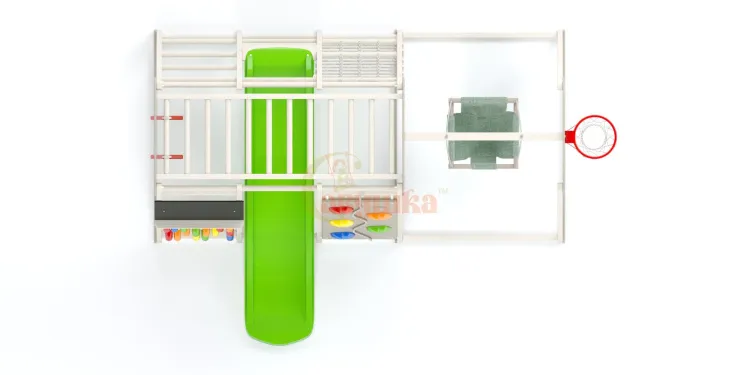 Детская игровая площадка Савушка Непоседа 9 oak