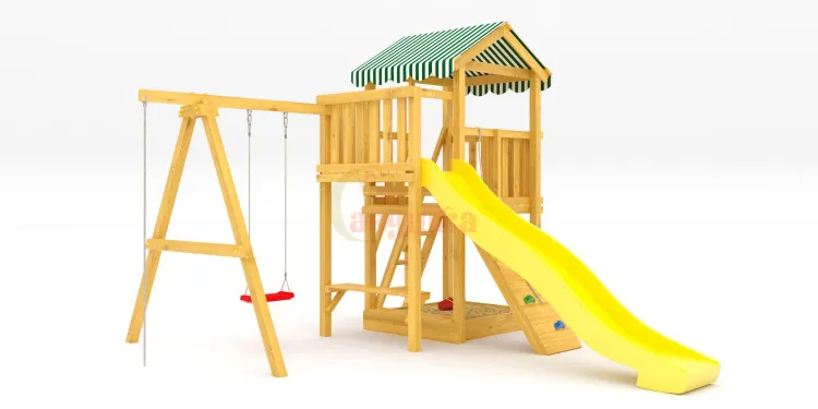 Детская площадка Савушка Мастер 1 ® Plus (горка 3 метра)