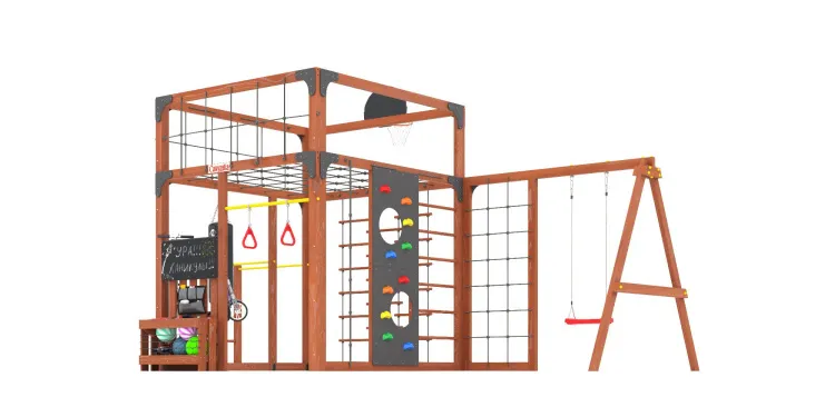 Детская площадка Савушка КУБ-6 (Махагон)