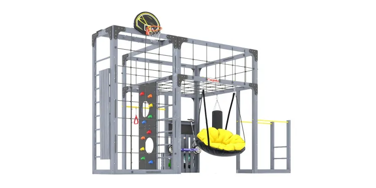 Детская площадка Савушка КУБ-2 (Серый)