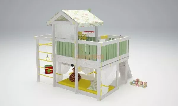Игровой комплекс Савушка Baby 8 оливковый Игровой комплекс Савушка Baby 8 оливковый