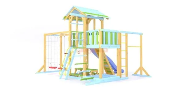 Детская игровая площадка Савушка 15 (Color-8) Детская игровая площадка Савушка 15 (Color-8)