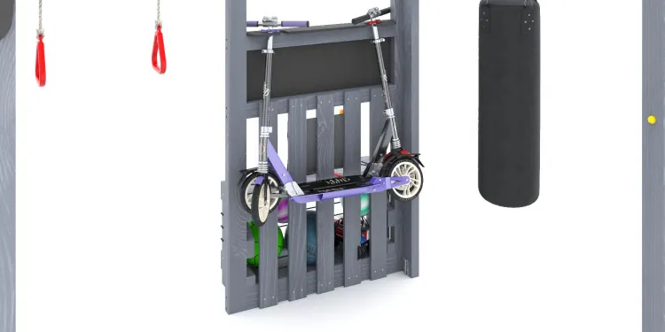 Детская площадка Савушка КУБ-2 (Серый)