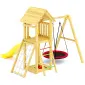 Детская площадка Савушка Мастер 7 с качелями Гнездо