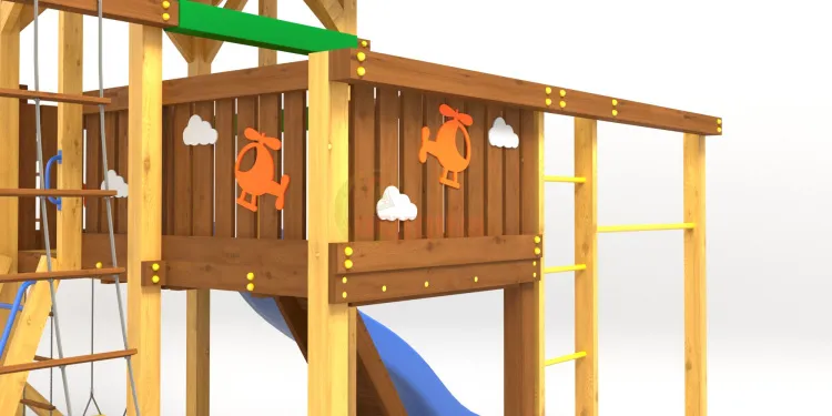 Декоративный элемент Вертолет