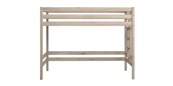 Кровать-чердак Савушка-02, 90х180, WOOD (без окрашивания)