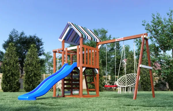 Детская площадка Савушка TooSun (Тусун) 8 (синий) Детская площадка Савушка TooSun (Тусун) 8 (синий)