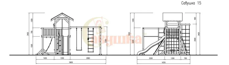 Детская площадка Савушка 15 Детская площадка Савушка 15