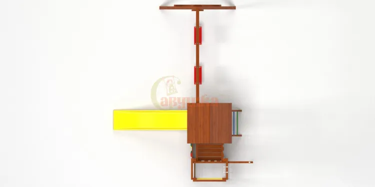 Детская площадка Савушка Мастер 10 (Махагон)