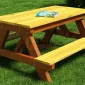 Столик с лавочками отдельностоящий