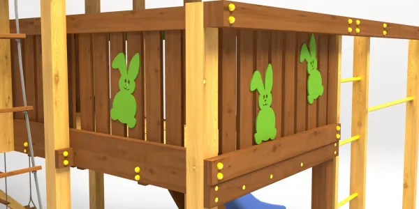 Декоративный элемент Заяц