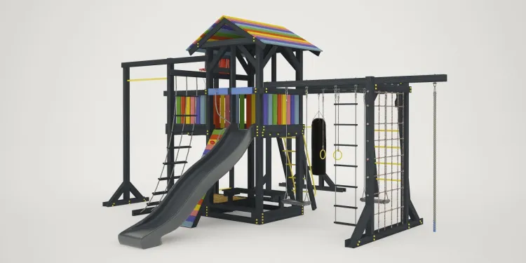 Детская площадка Савушка 2 (BLACK EDITION) Детская площадка Савушка 2 (BLACK EDITION)