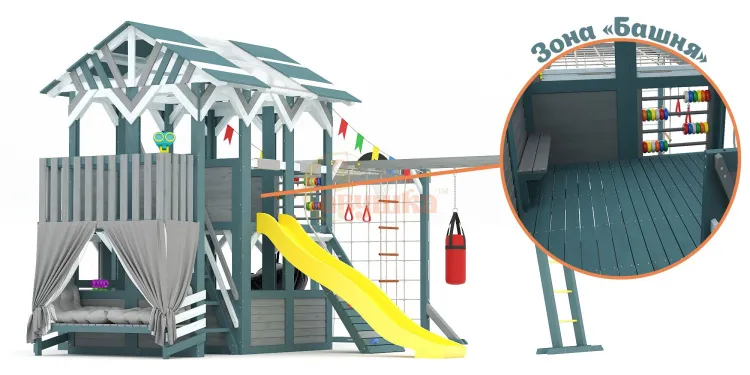 Детская площадка Савушка PlayHouse-4