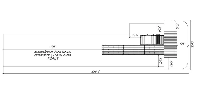 Зимняя горка Савушка Зима 8/1 (Серый Индиго)