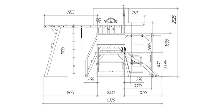 Детская площадка Савушка TooSun (Тусун) 14 (розовый)