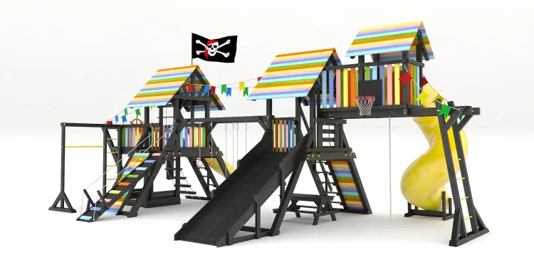 Детская площадка Савушка 9 (BLACK)