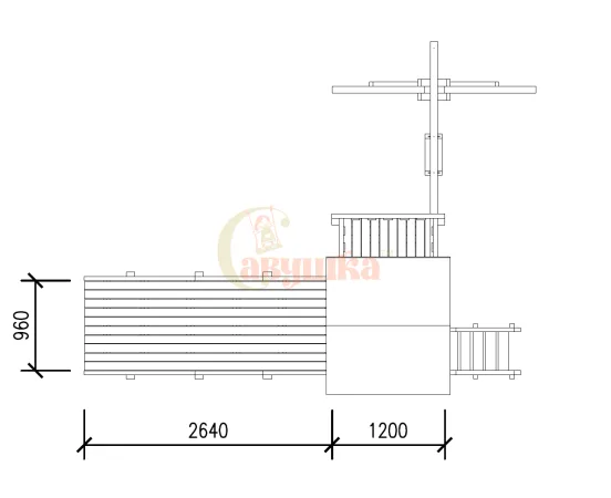 Скат зимний заливной Мастер (СМ-01-05) 3м