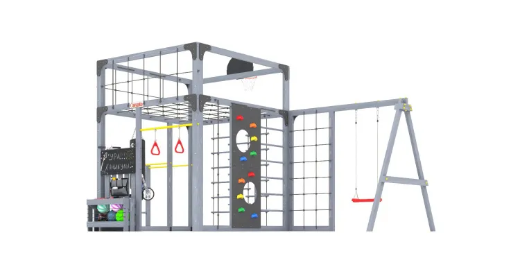 Детская площадка Савушка КУБ-6 (Серый)