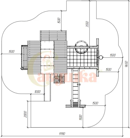Детская площадка Савушка PlayHouse-4