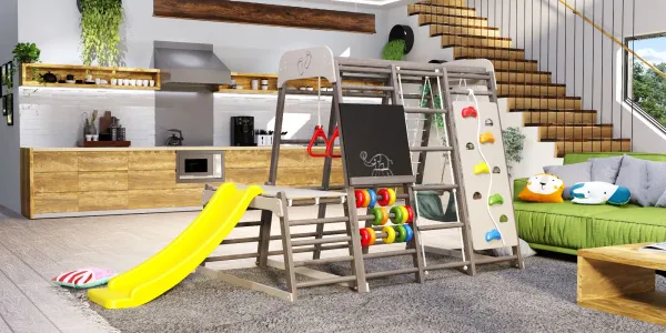 Детская игровая площадка Савушка Непоседа 6 shiitake