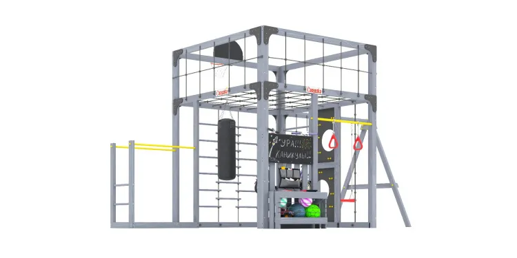 Детская площадка Савушка КУБ-6 (Серый)