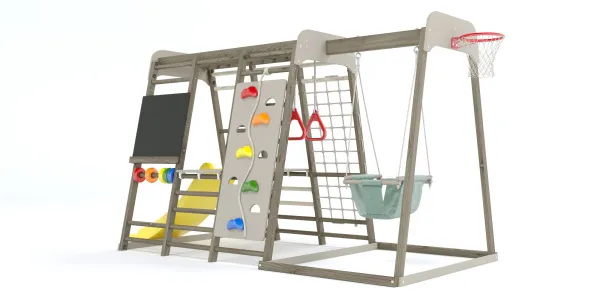 Детская игровая площадка Савушка Непоседа 8 shiitake