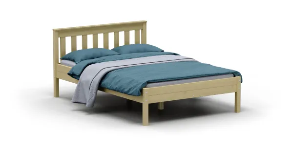 Кровать Савушка-10, 120х200, WOOD (без окрашивания)