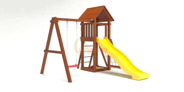 Детская площадка Савушка Мастер 7 (Махагон)